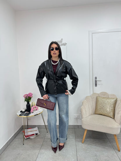 Trench Ecopelle Nero