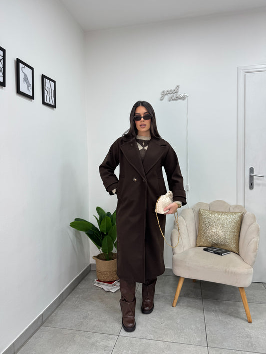 Cappotto City Marrone