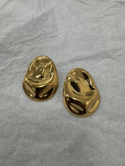 Orecchini Oval Gold