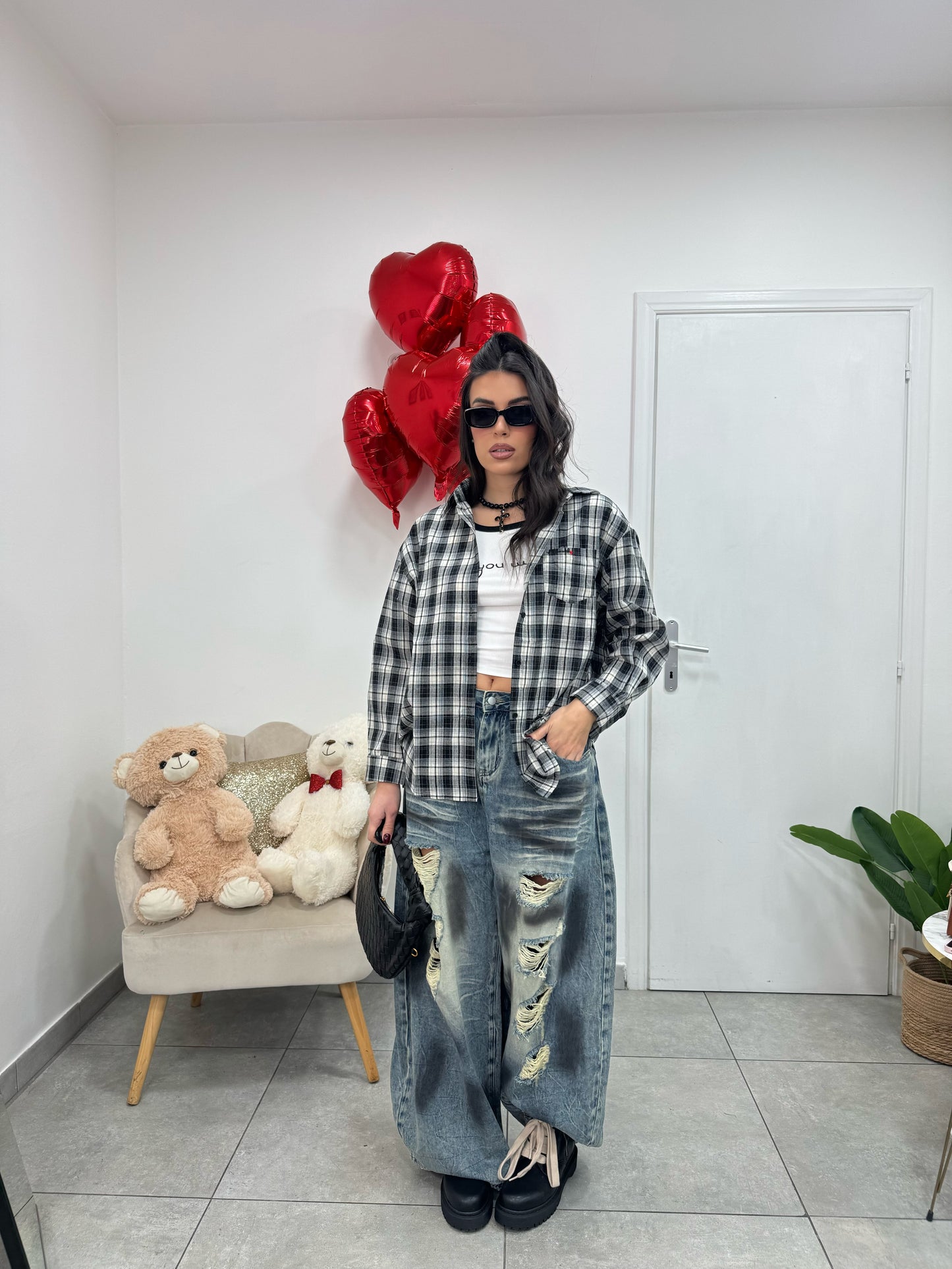 Cord Camicia Wish Nero