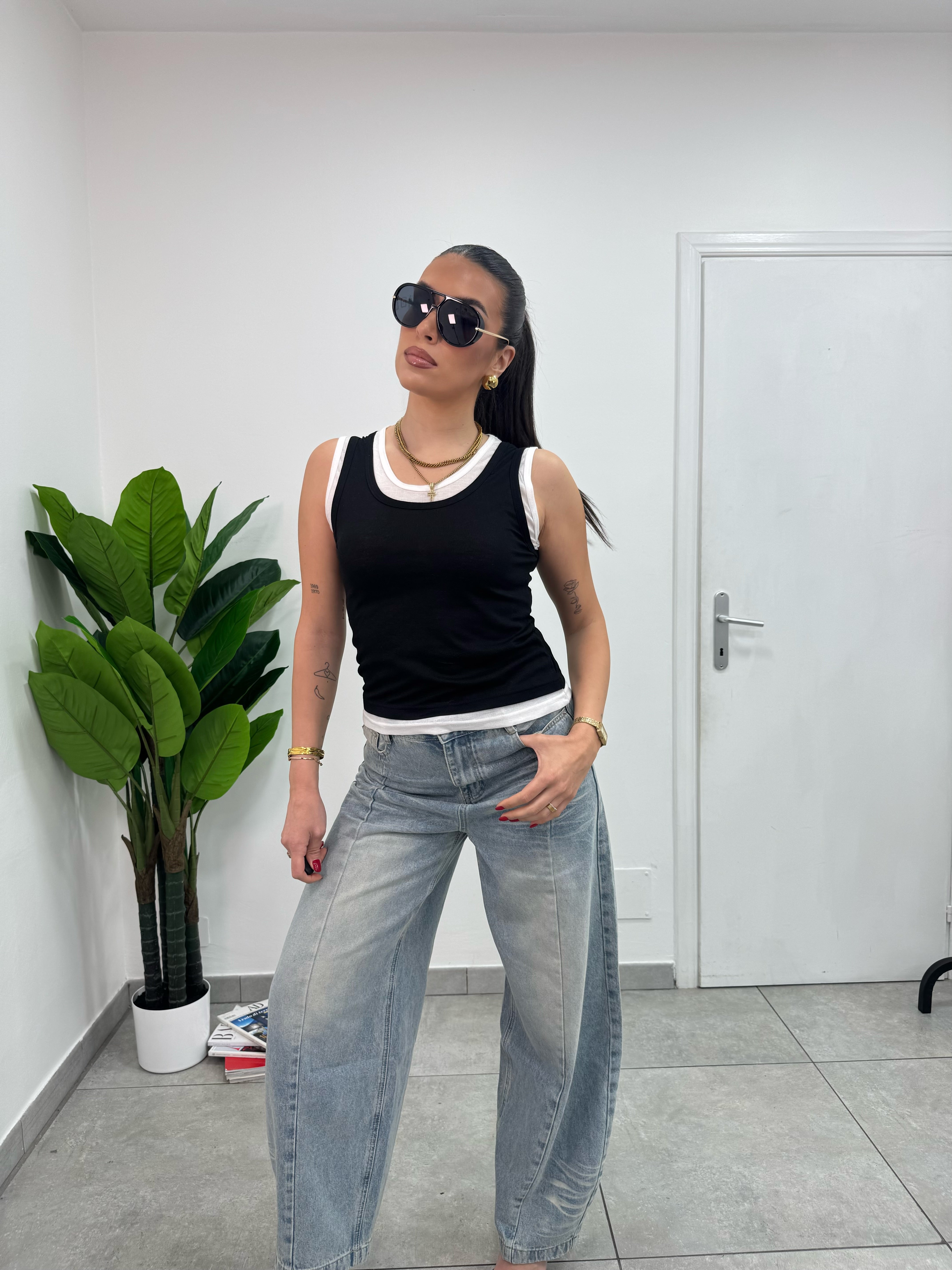 Canotta Illusion Nera