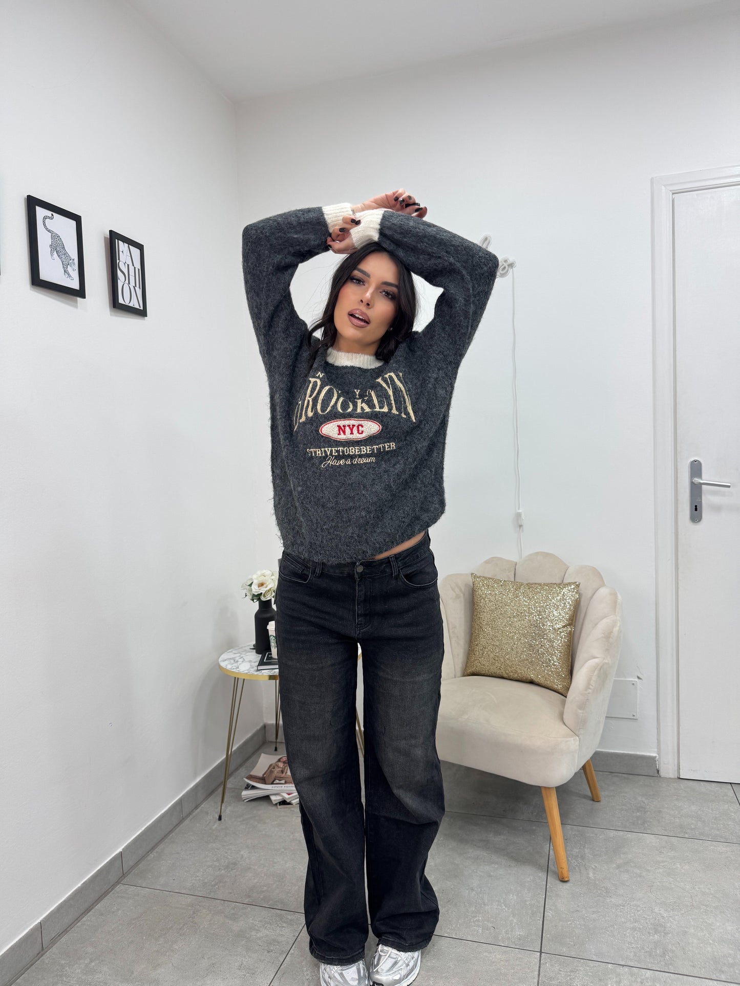 Pull Brooklyn Grigio