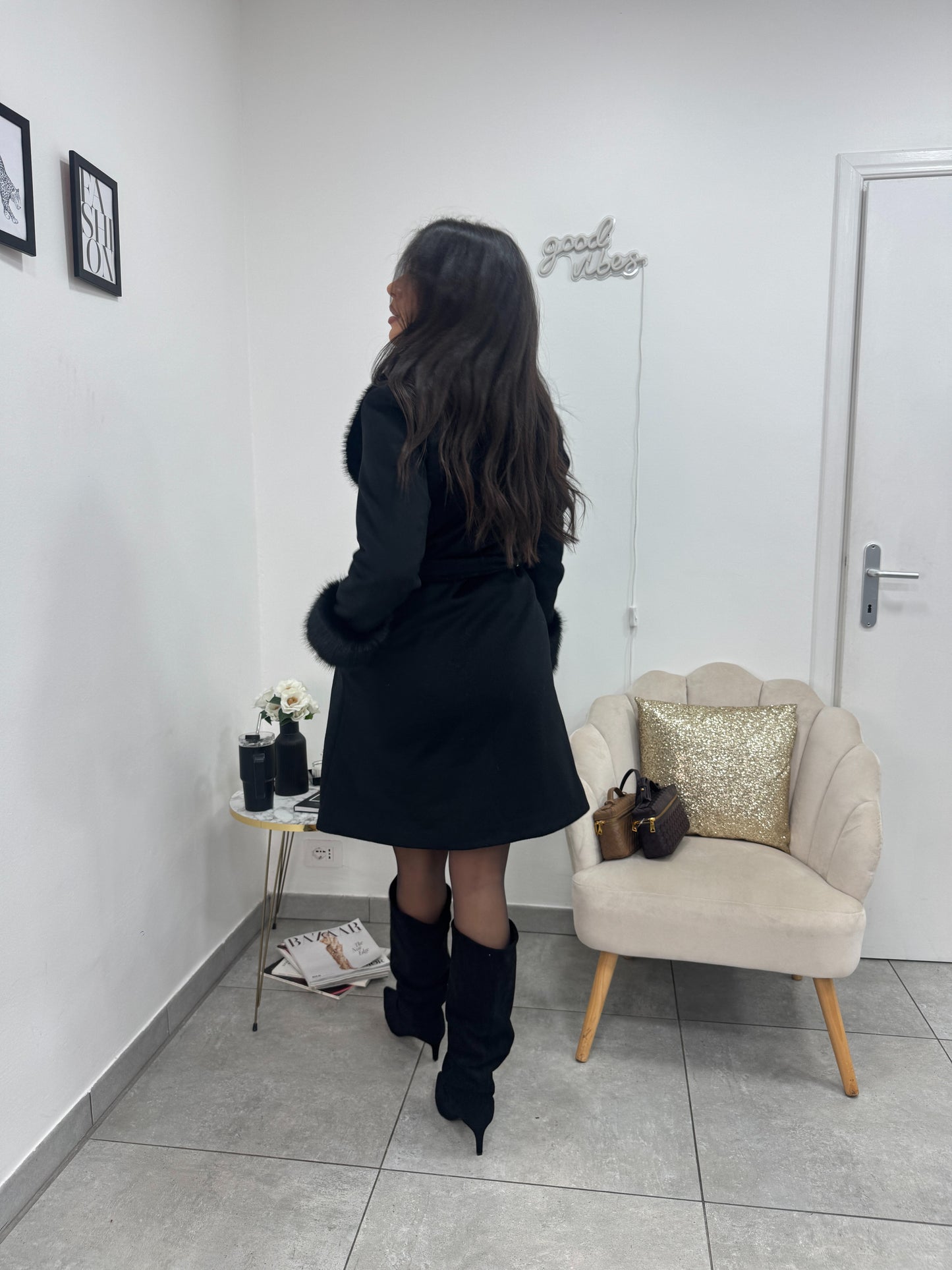 Cappotto Miranda Nero