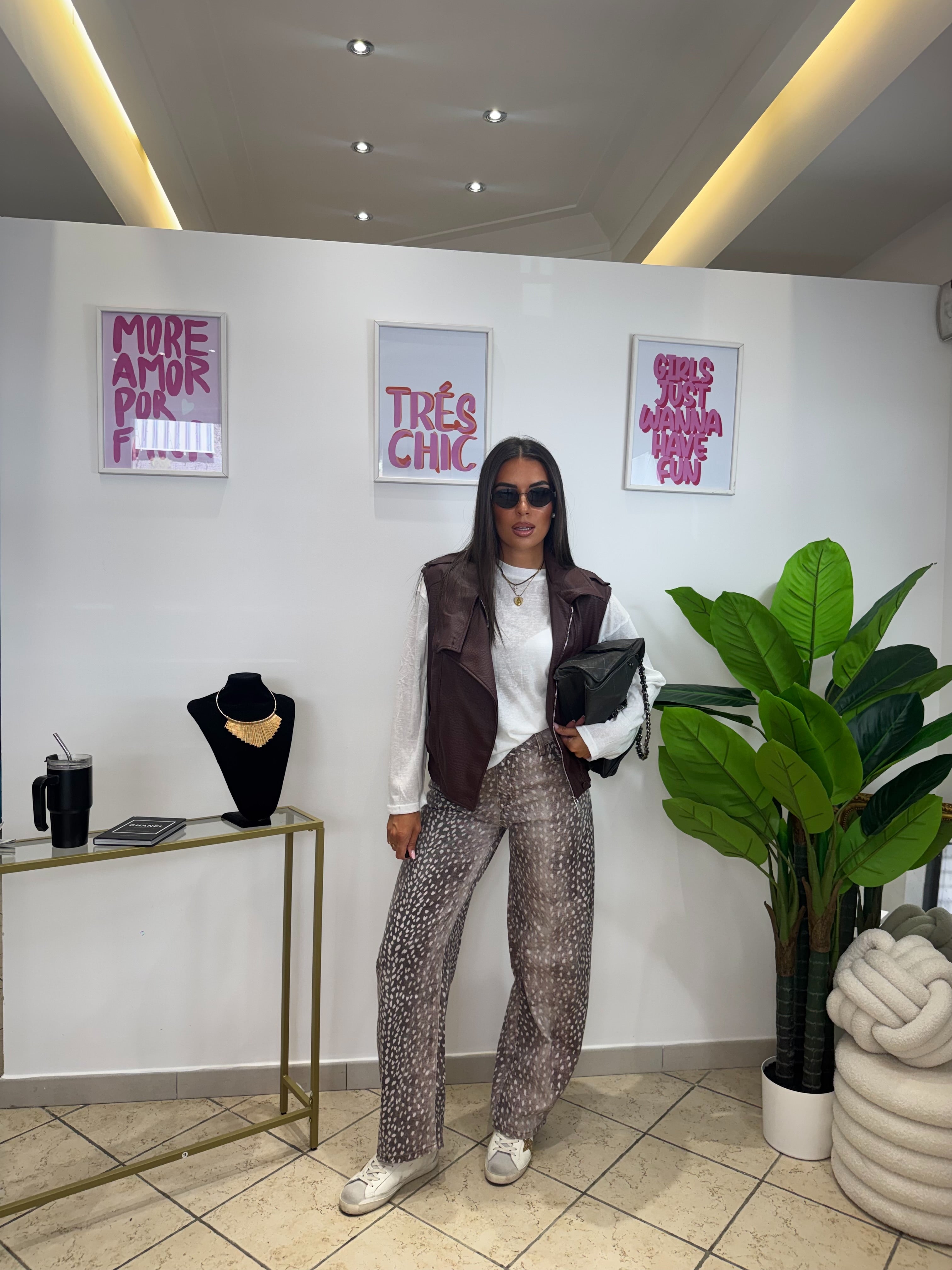 Jeans Bambi Tortora