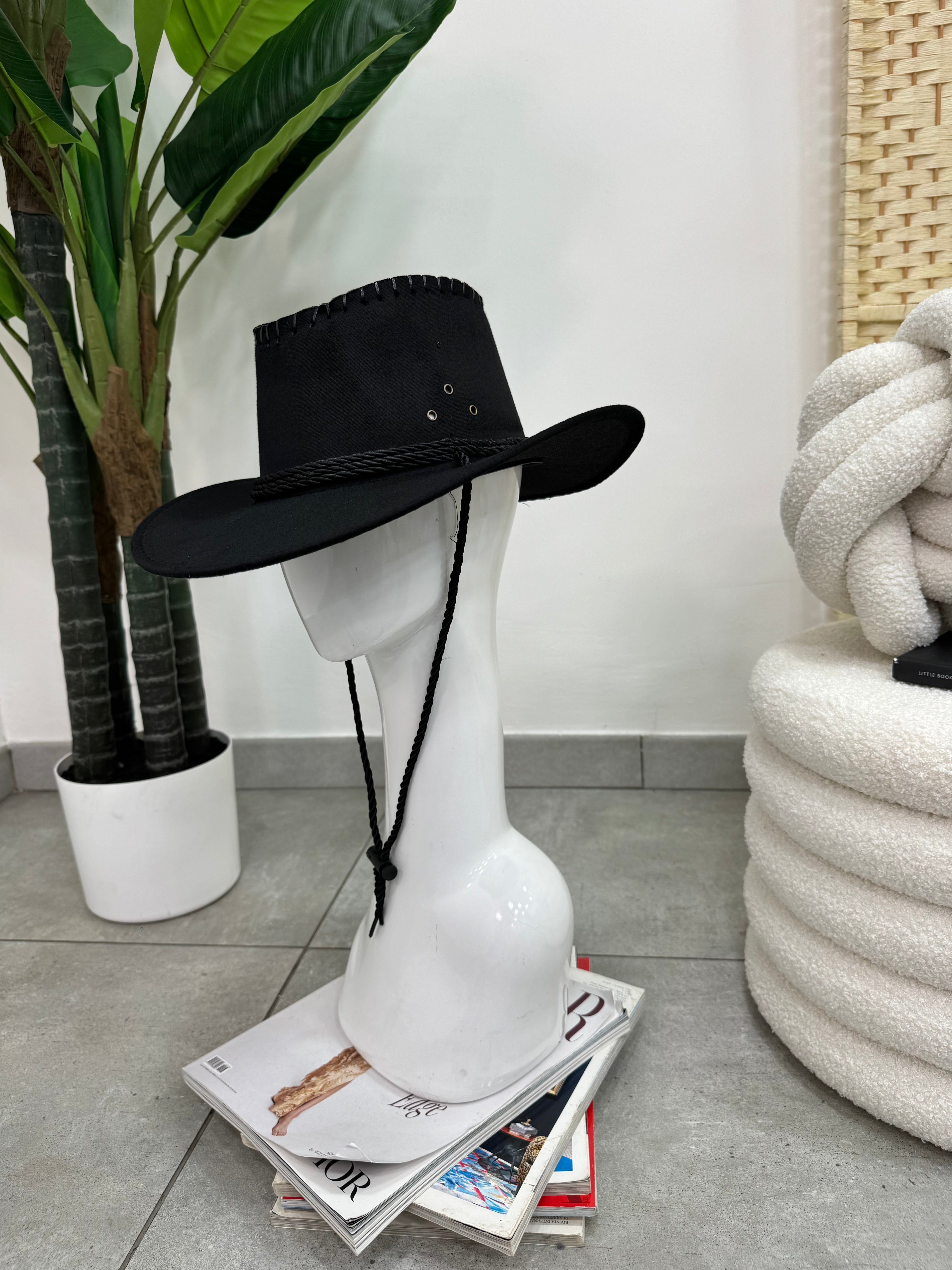 Cappello Cowboy Nero