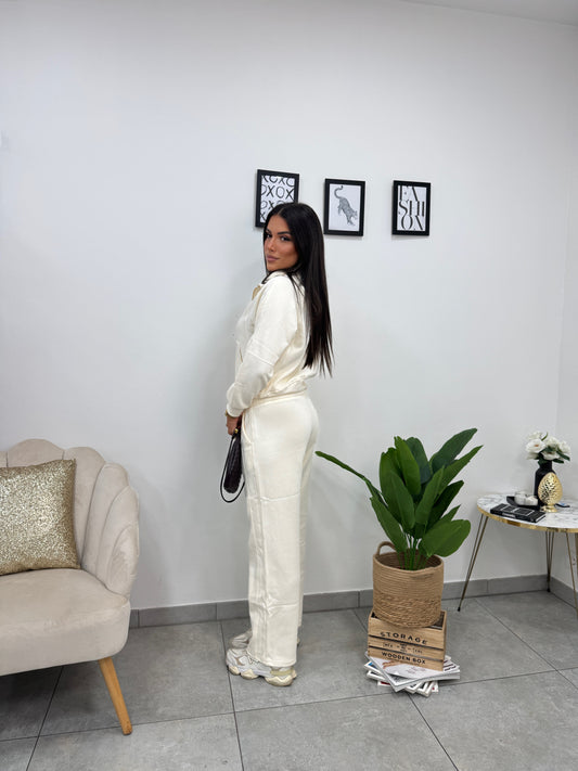 Cordset Tuta Comfy Panna