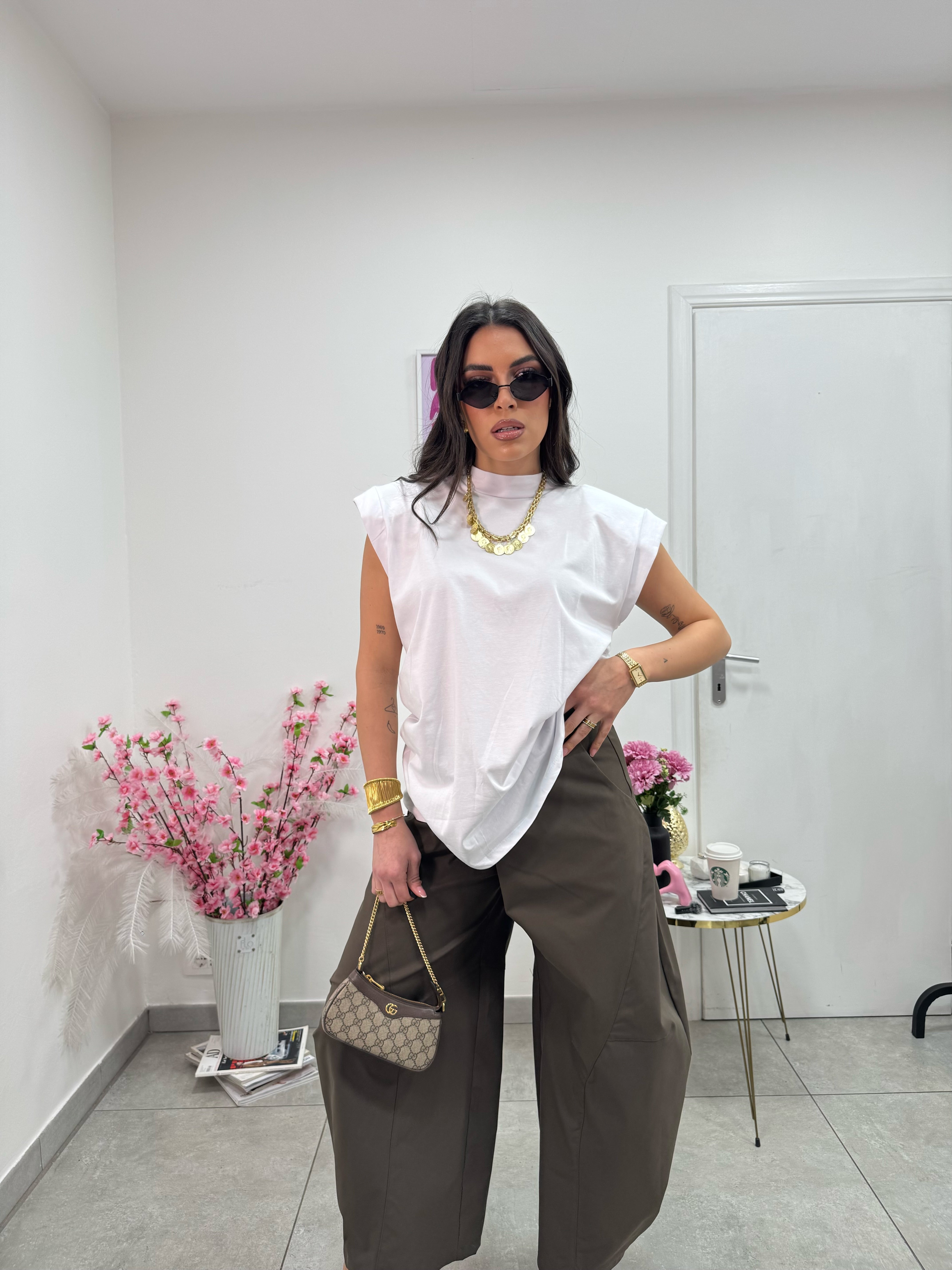 T-shirt Strong Bianca