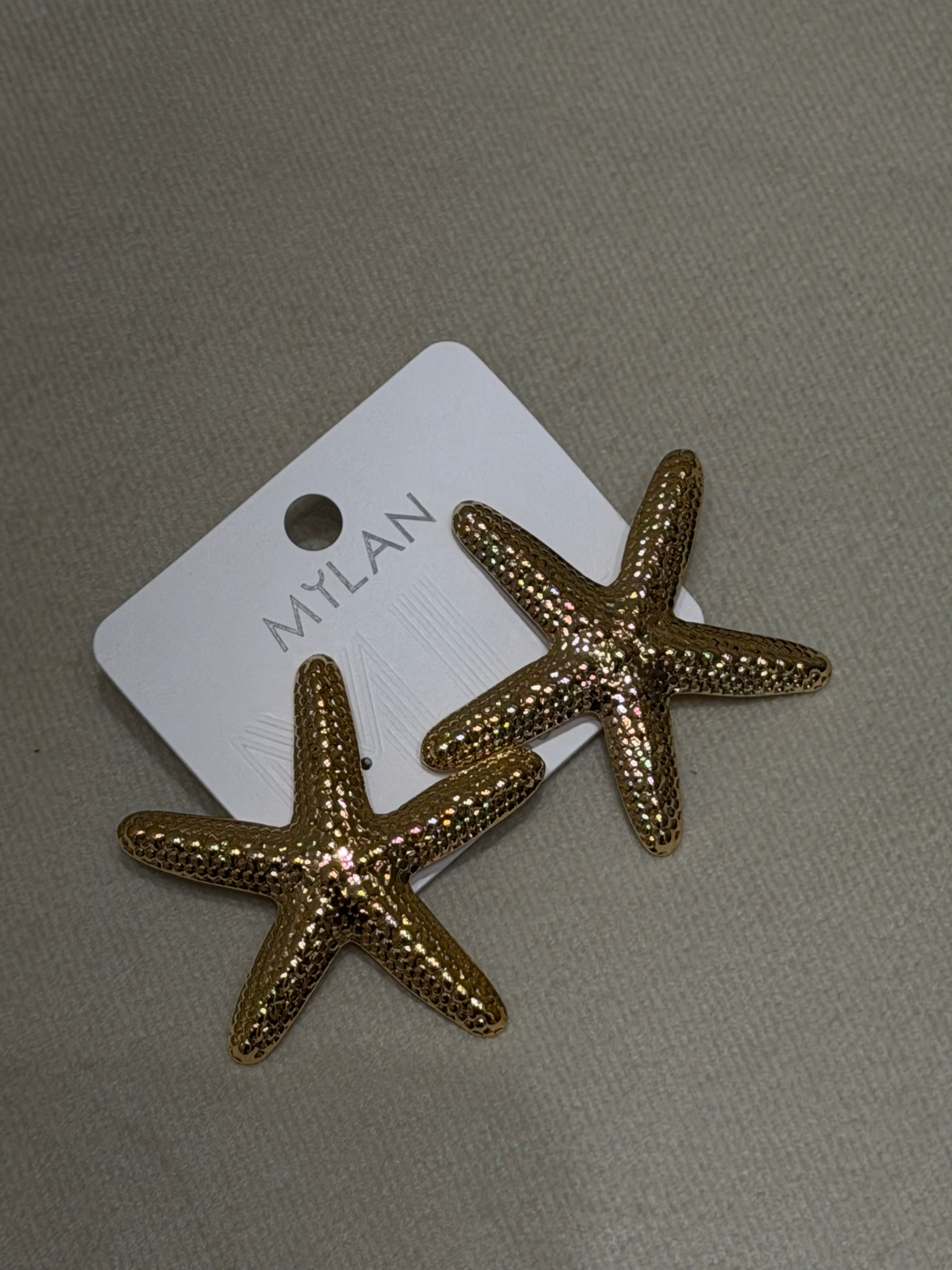 Orecchini Starfish Oro