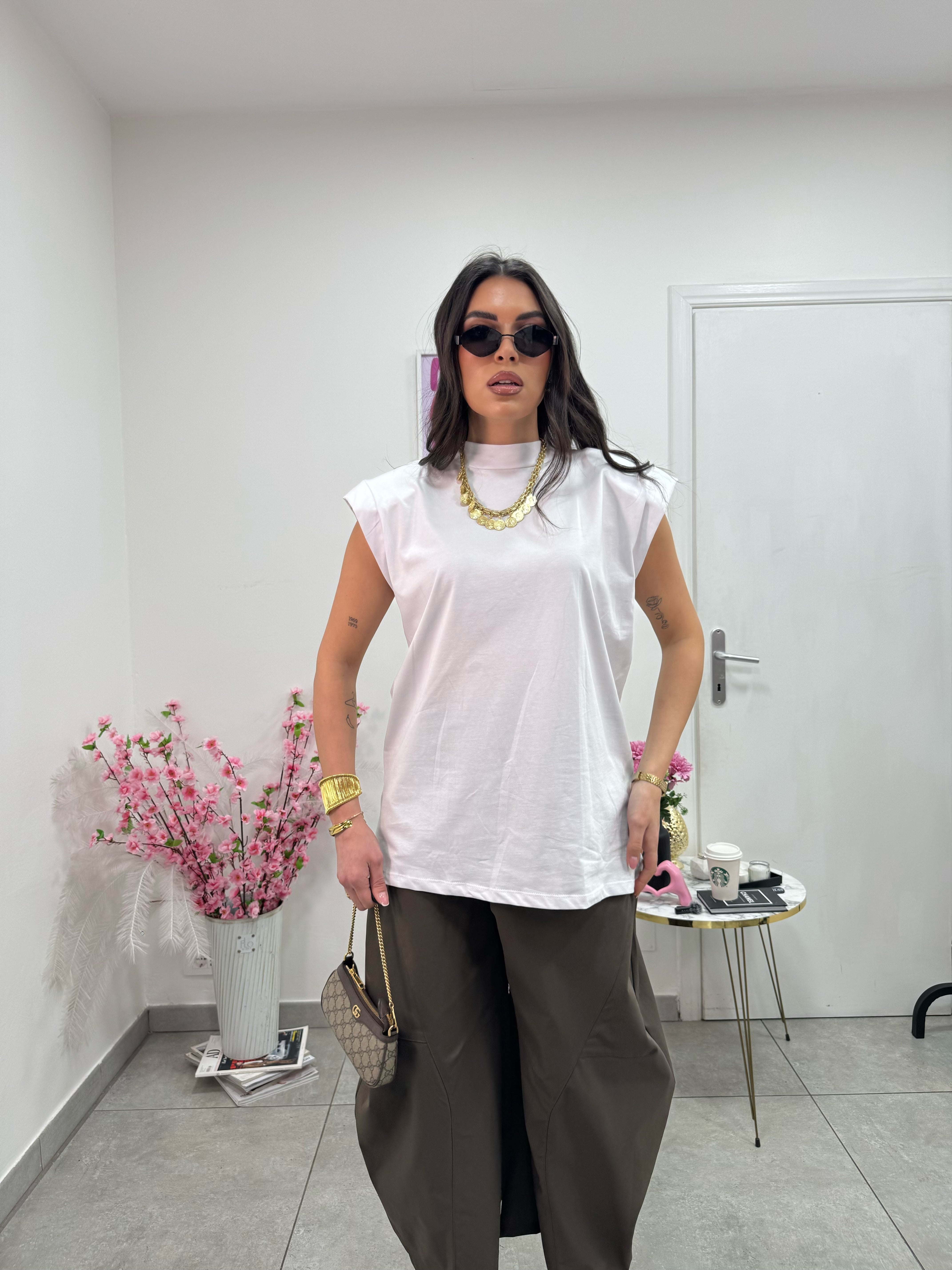 T-shirt Strong Bianca