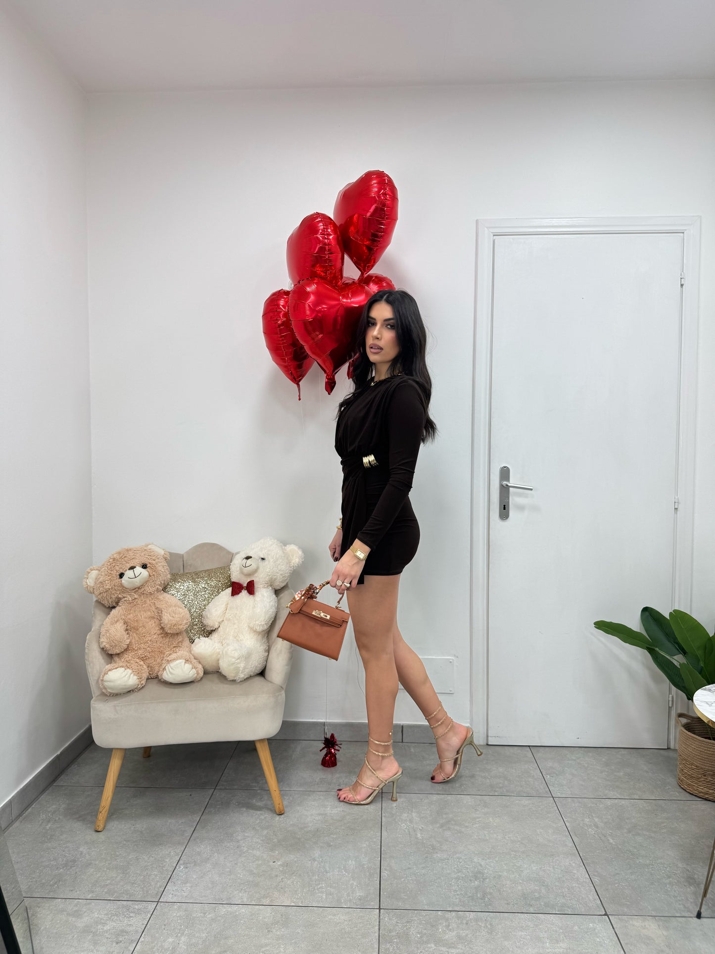 Abito Benedict Marrone