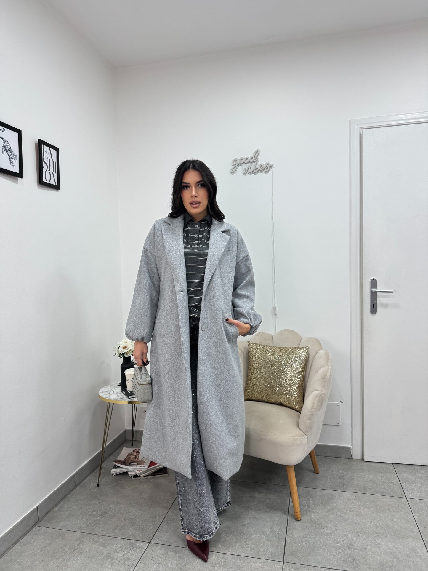 Cappotto Cool Grigio
