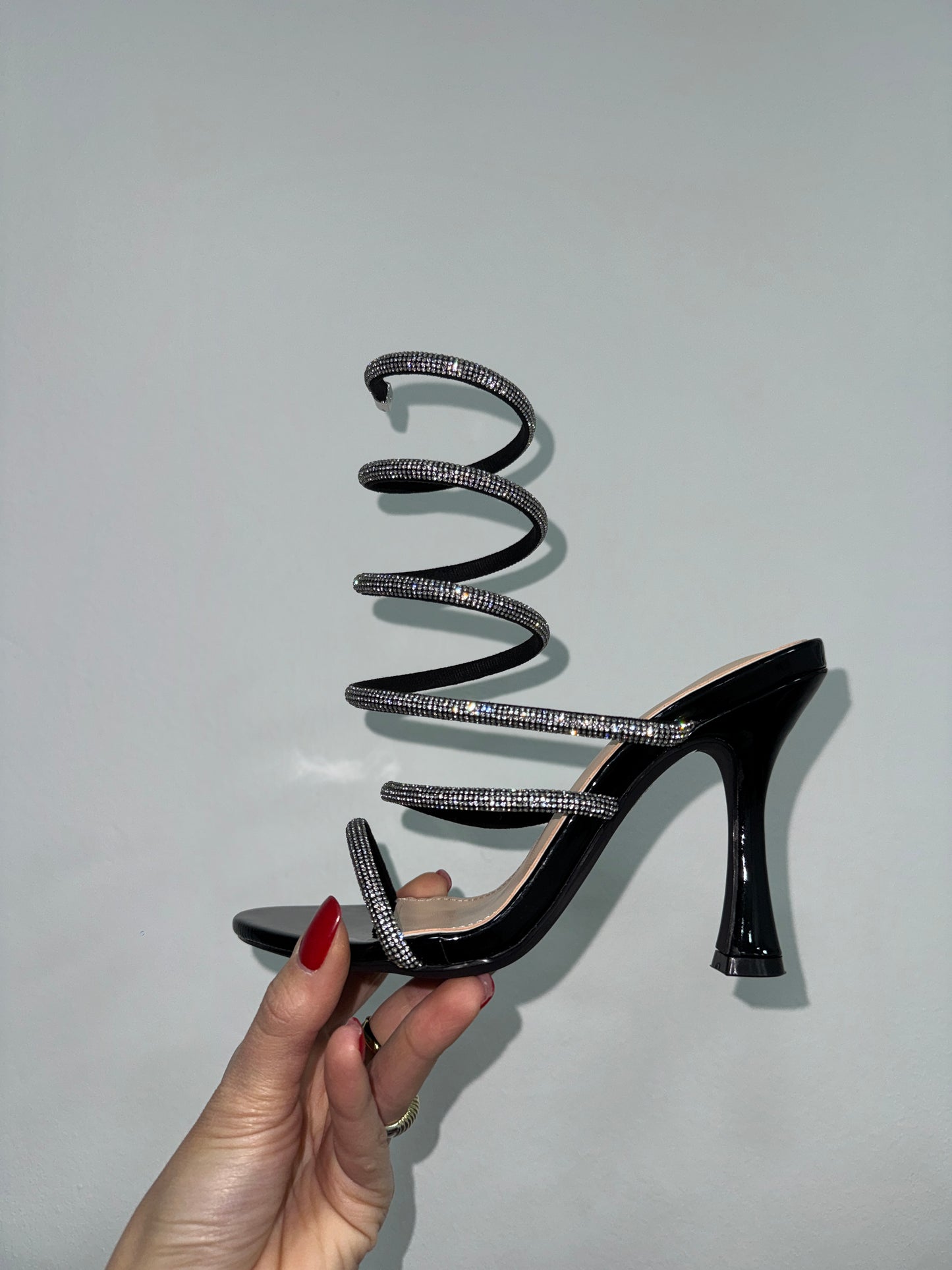 Sandali Spiral Black