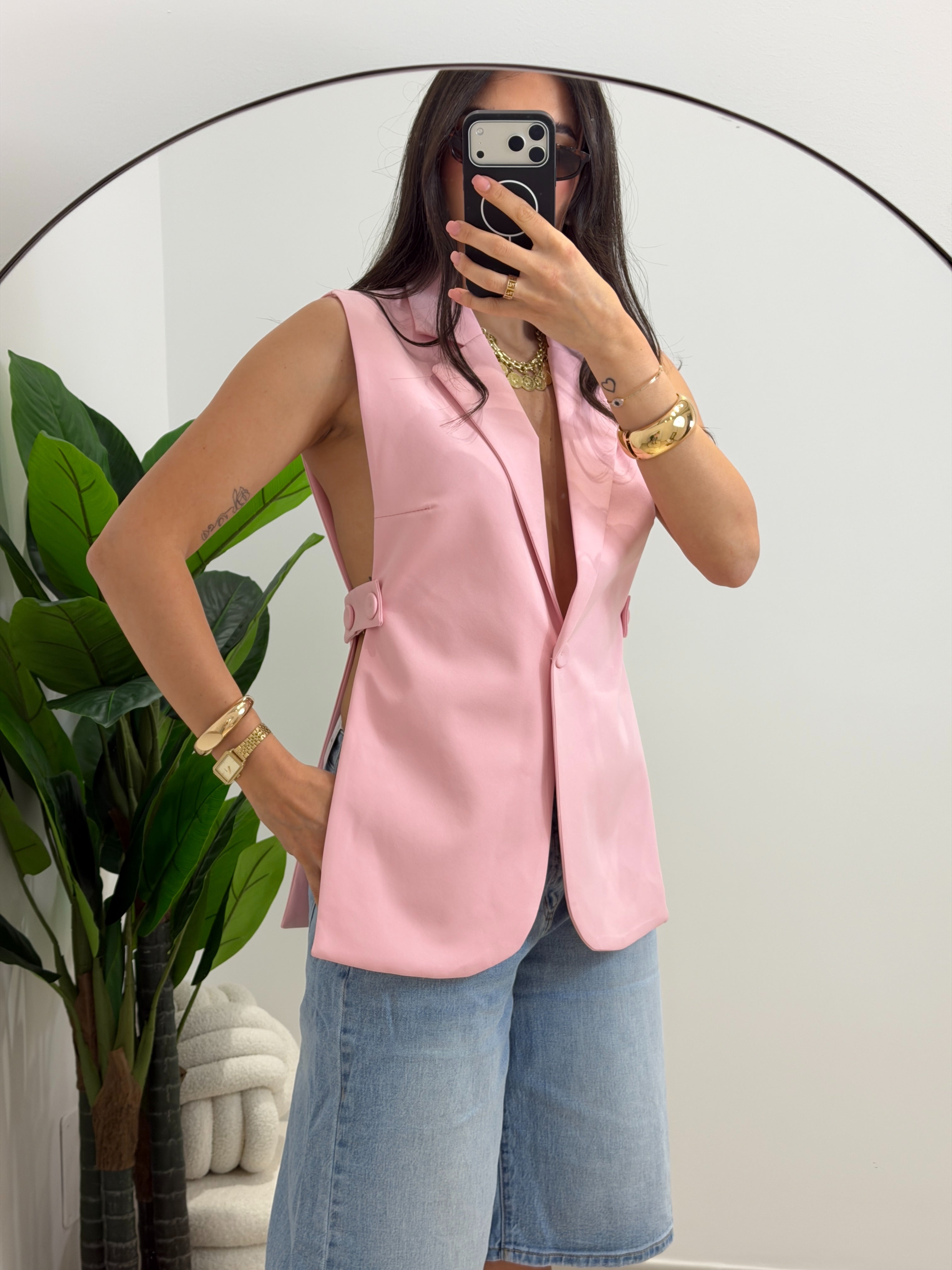 Gilet Domina Rosa