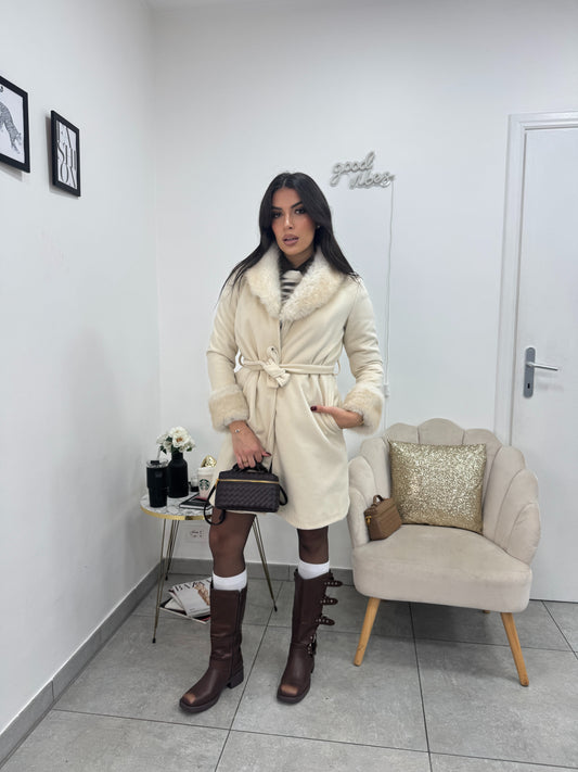 Cappotto Miranda Panna