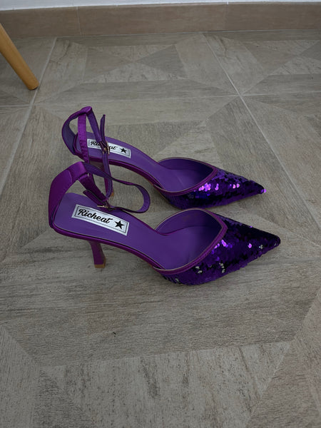 Décolleté Slingback Purple