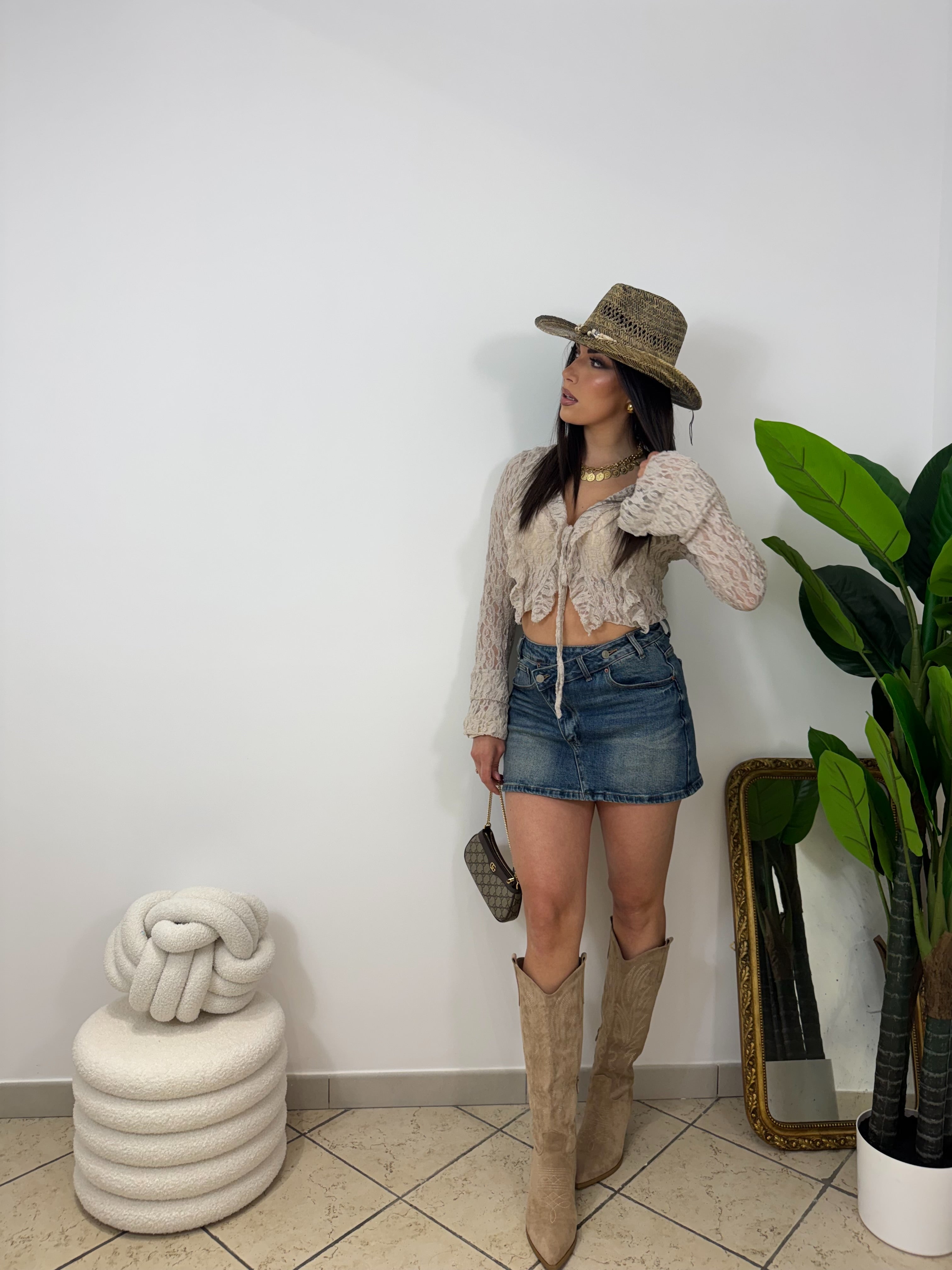 Gonna Jeans Retrò