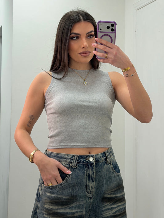 Canotta Daily Grigia