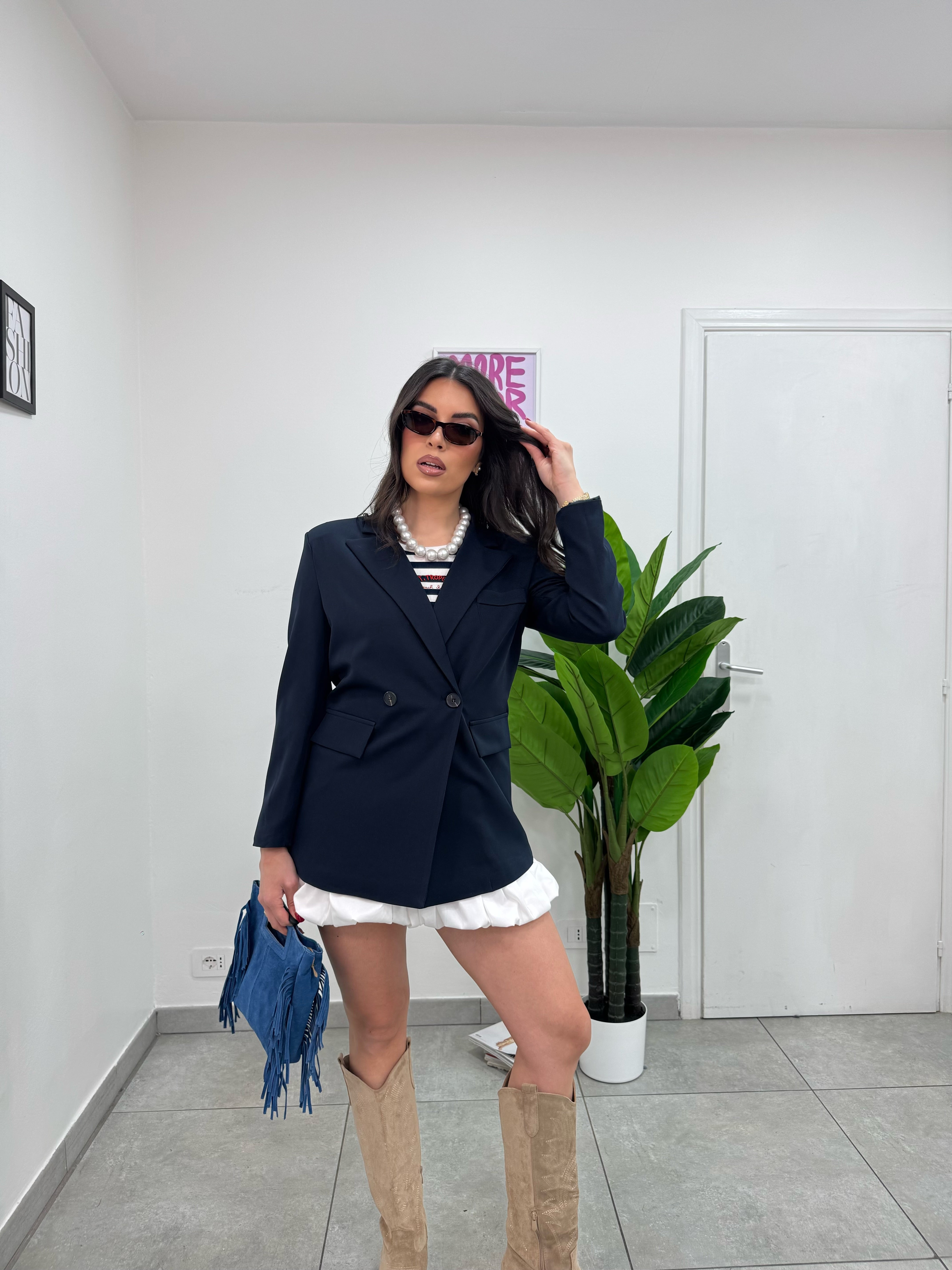 Blazer Doppiopetto Blu