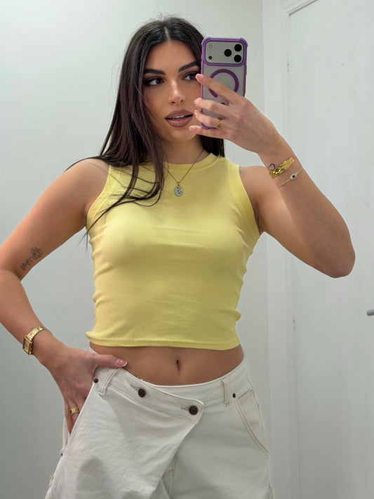 Canotta Daily Gialla