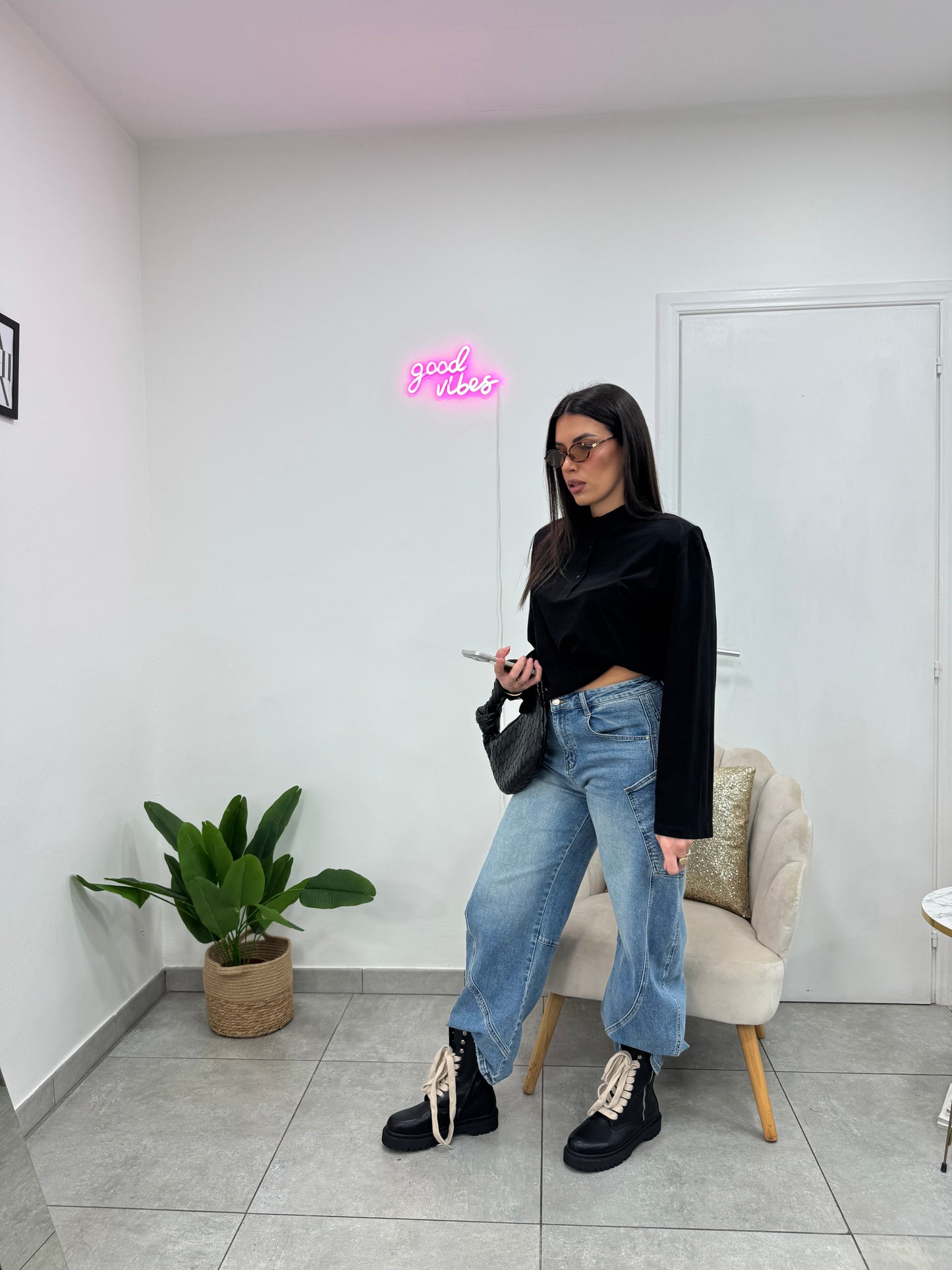 Maglia Polo Easy Nera