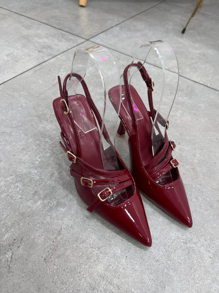 Slingback Burgundy