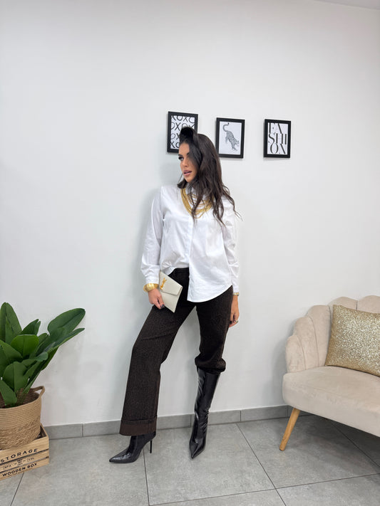 Camicia Cotone Bianca