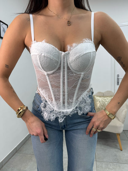 Corsetto Isabel Bianco