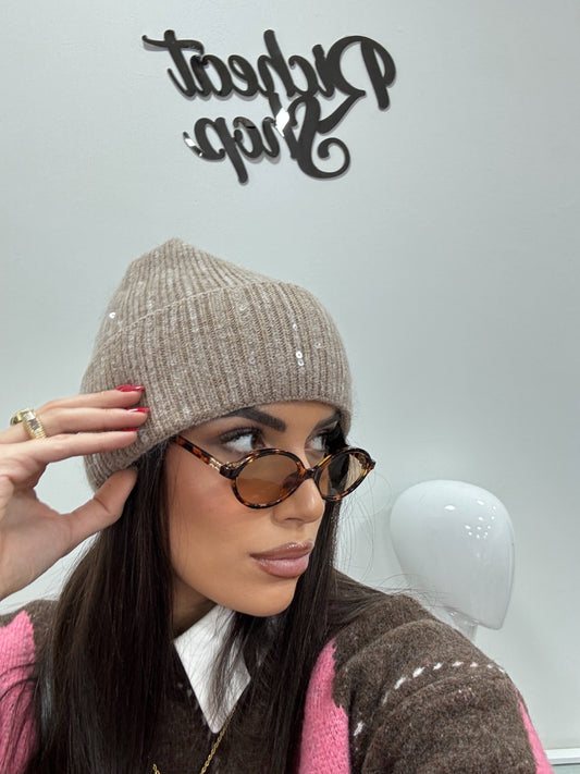 Cappello Berretto Paillettes