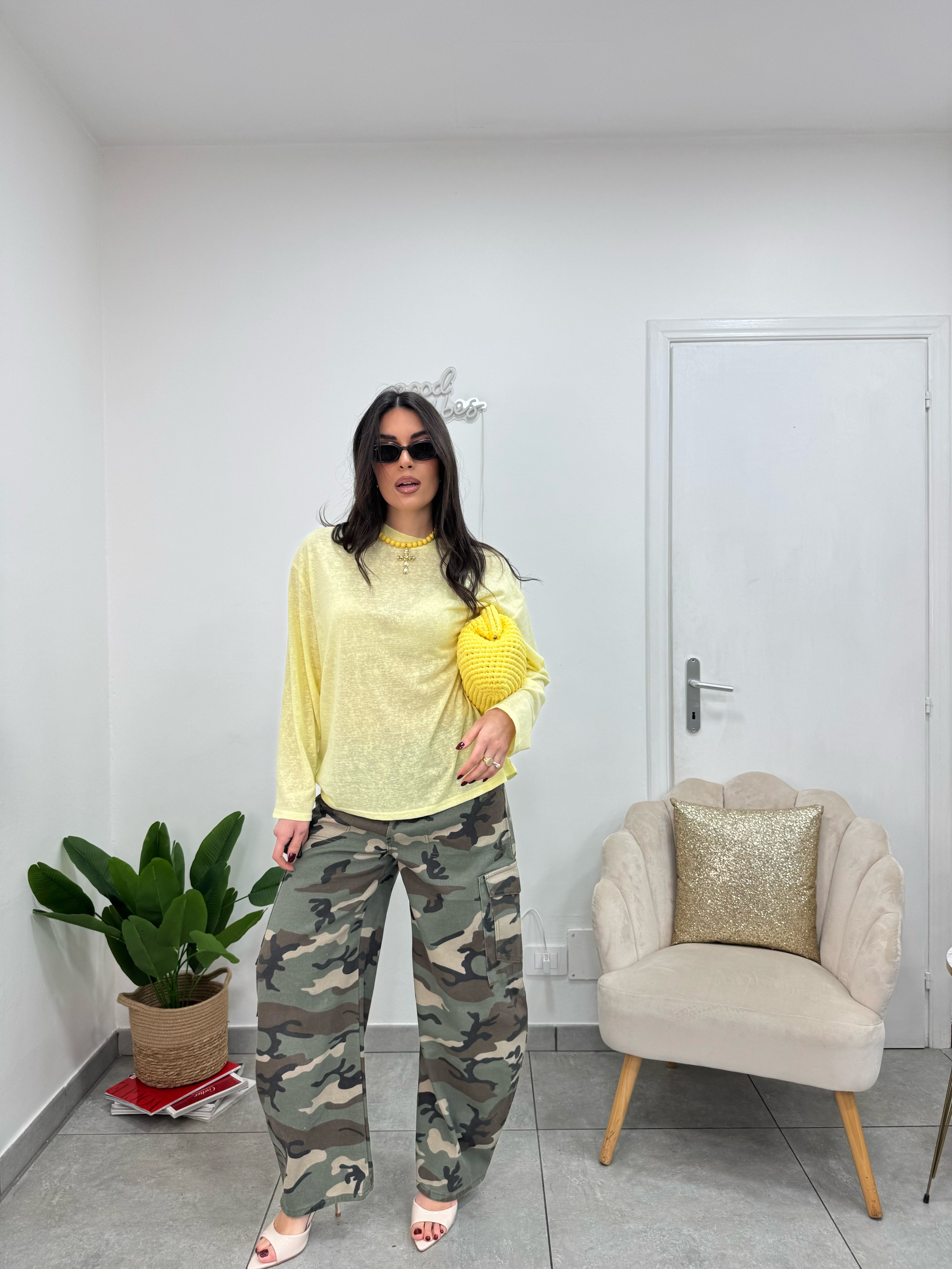 Longsleeve Gialla
