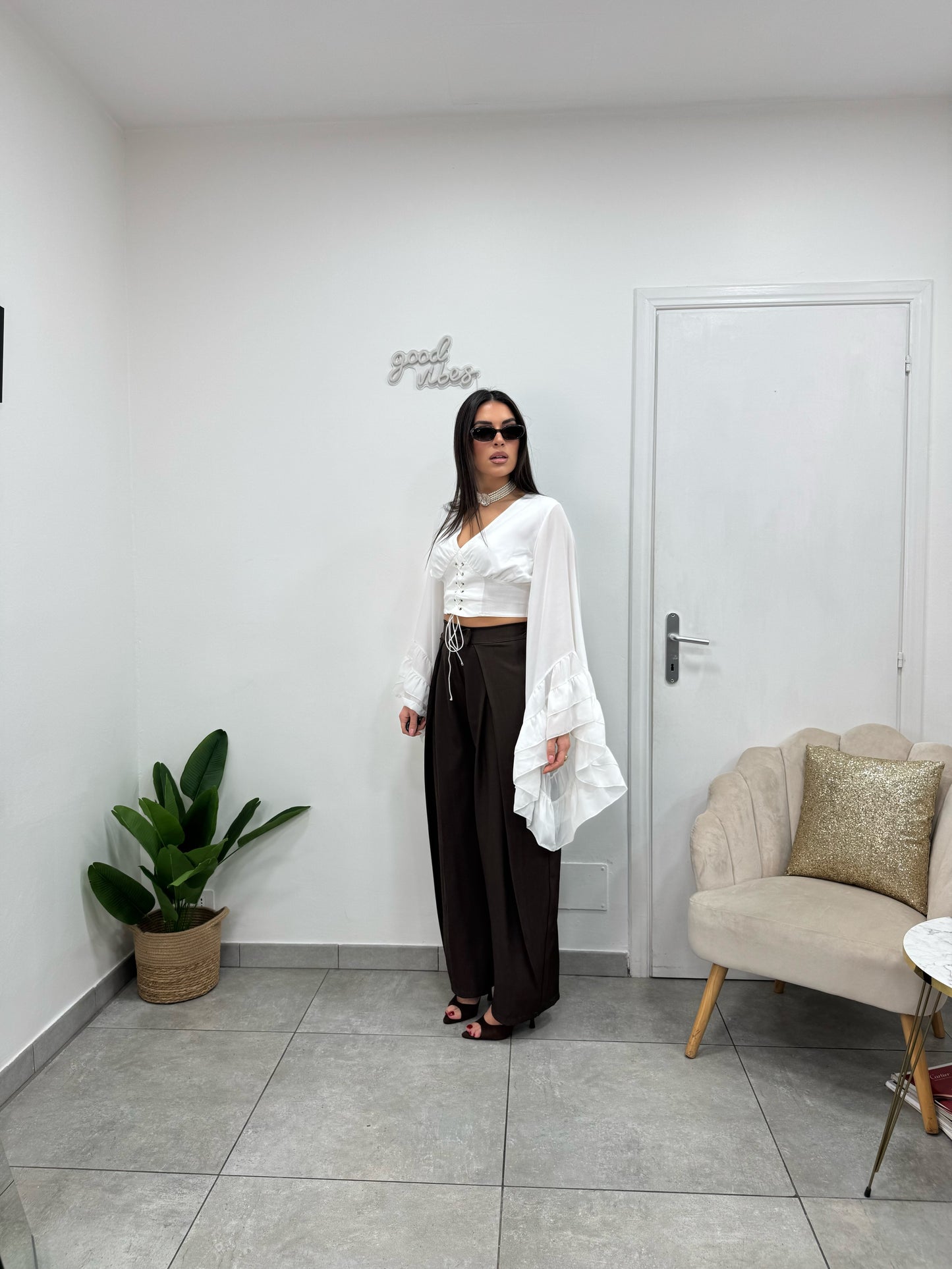 Pantaloni Old Marroni