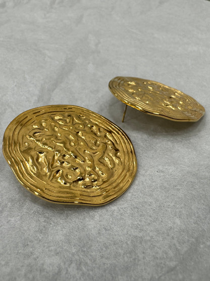 Orecchini Bottone Gold