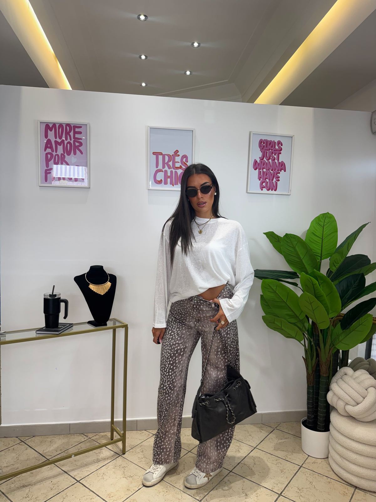 Jeans Bambi Tortora