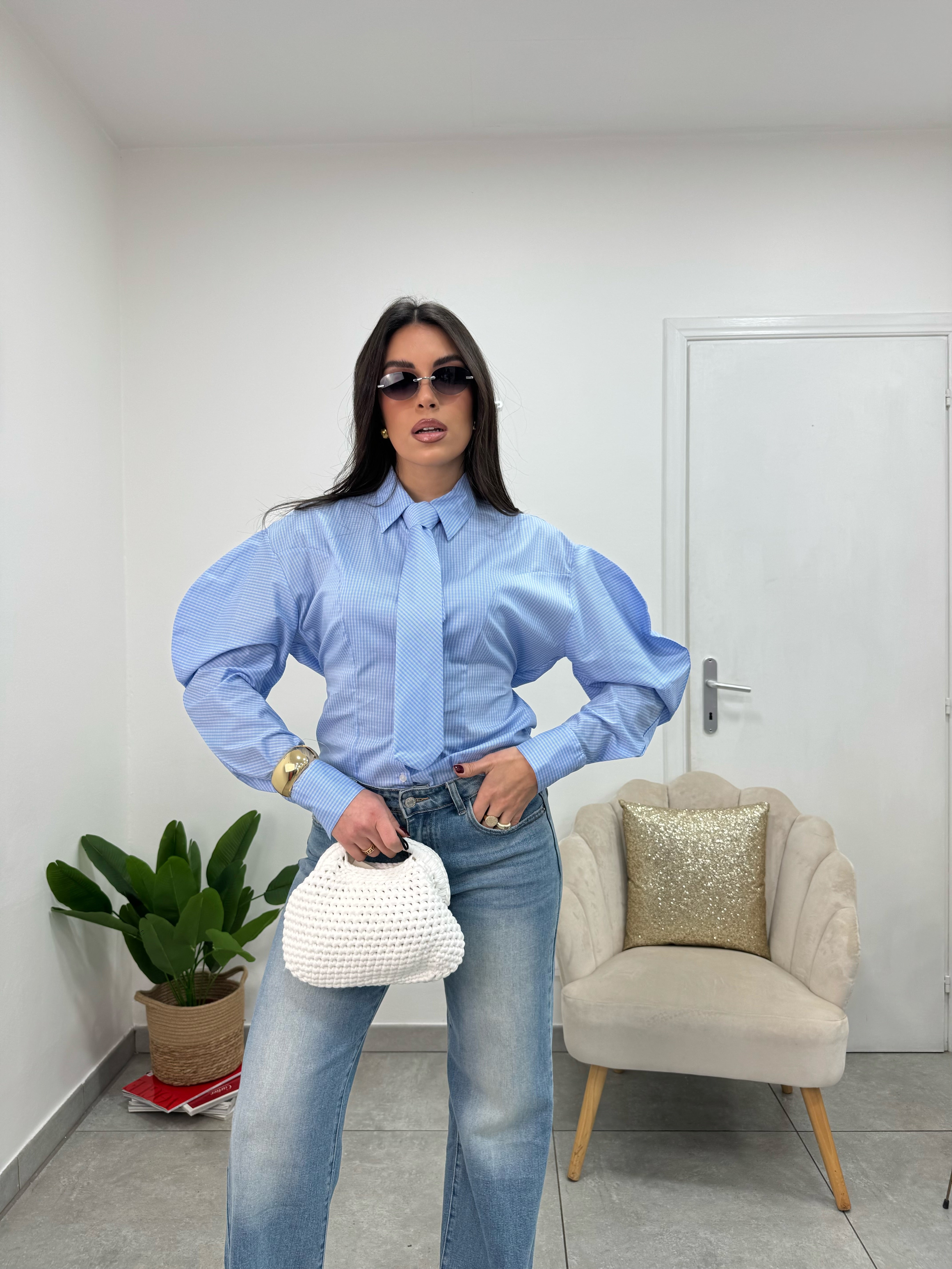 Camicia Man Azzurra