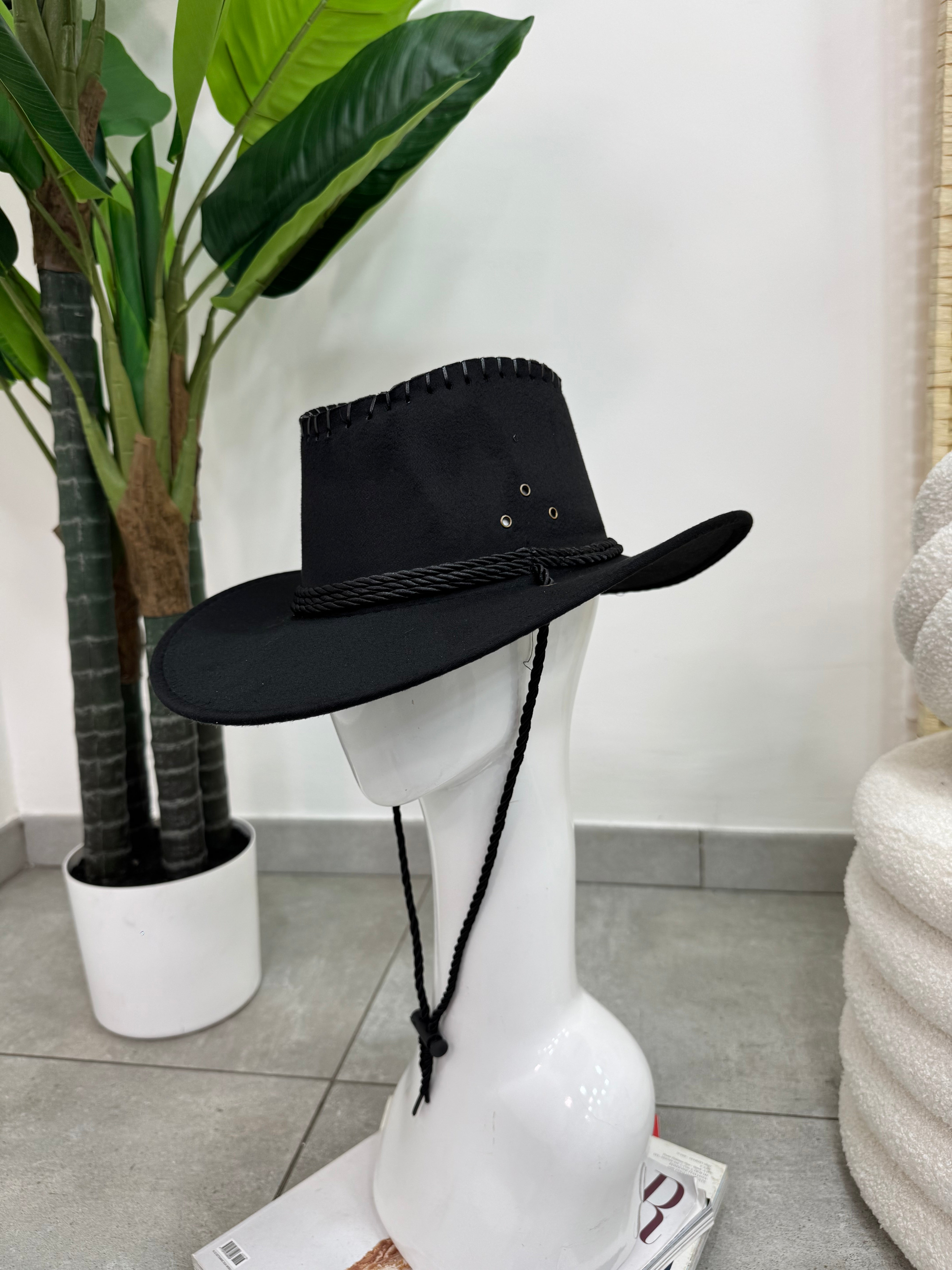 Cappello Cowboy Nero