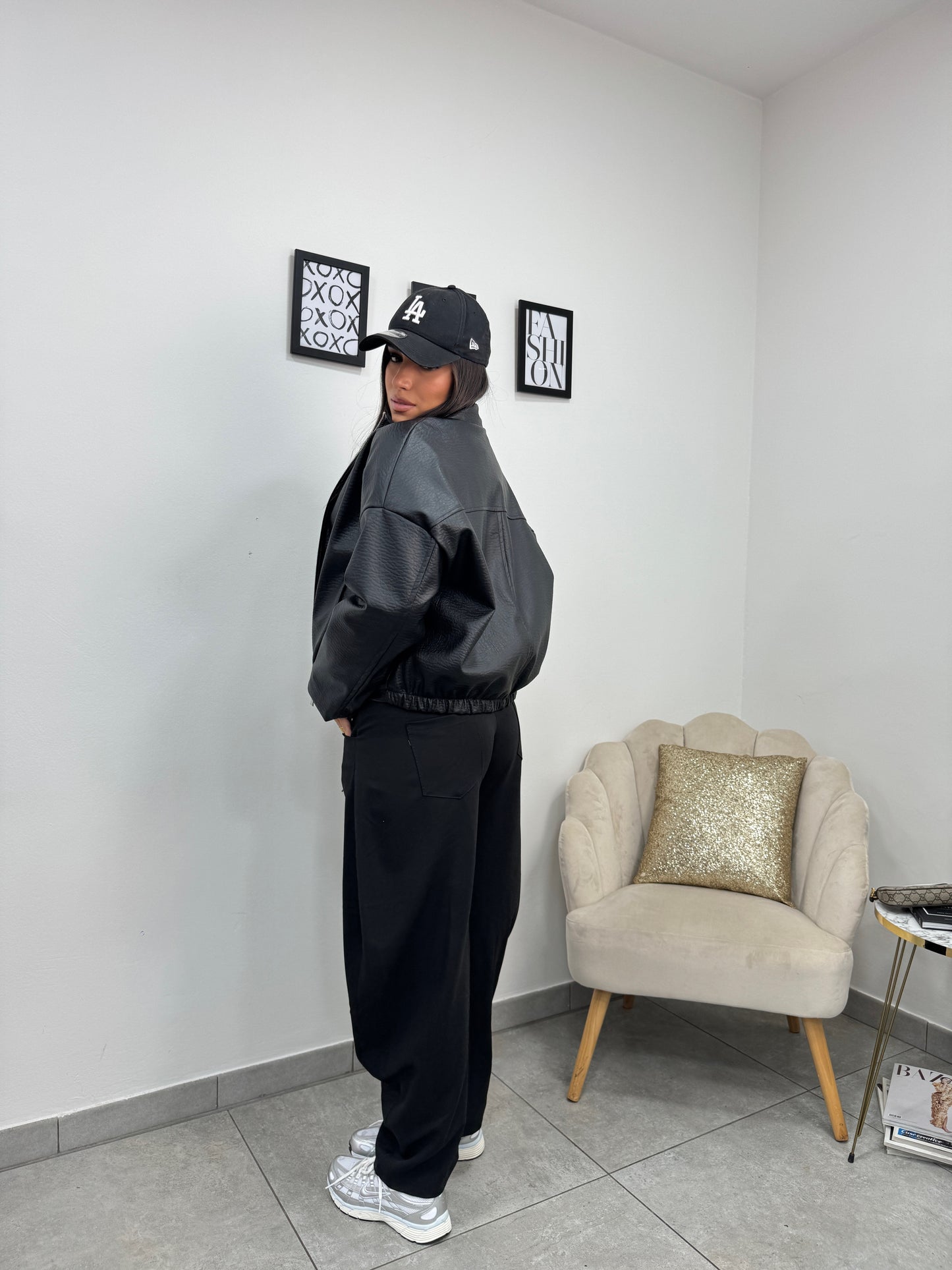 Pantalone Balloon Nero