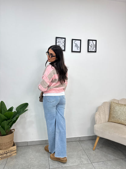 Jeans Wideleg Denim Chiaro