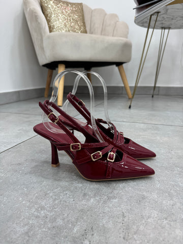 Slingback Burgundy