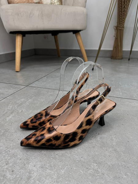 Slingback Leopard