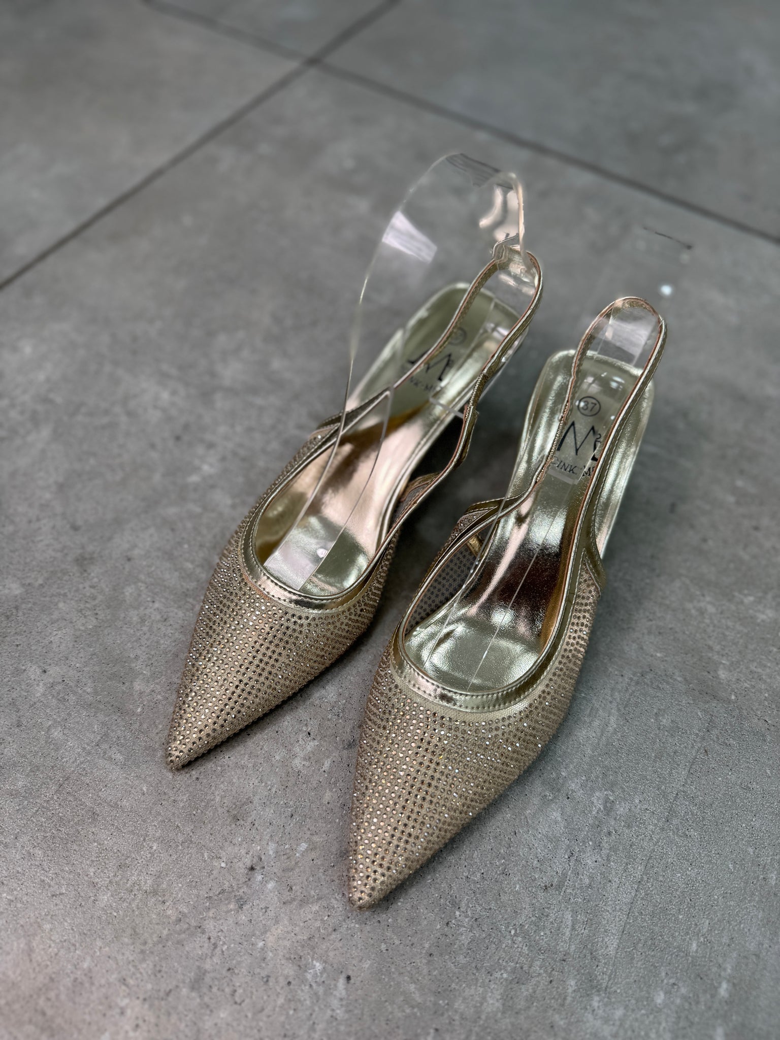 Slingback Gold