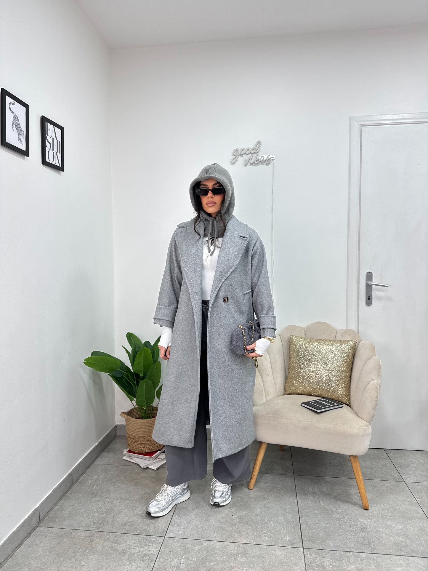 Cappotto City Grigio