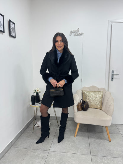 Cappotto Miranda Nero