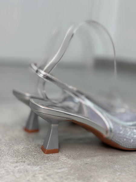 Slingback Silver