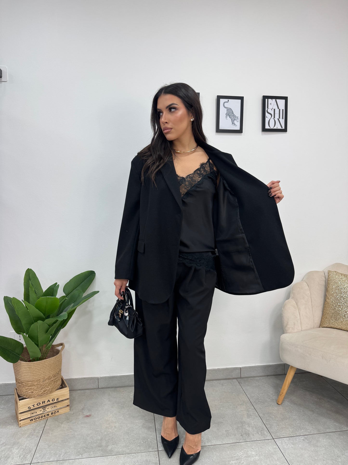 Cappotto Sartoriale Nero