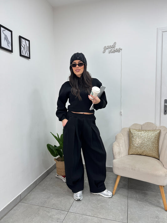 Cord Tuta Winter Nero