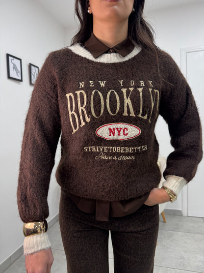 Pull Brooklyn Marrone