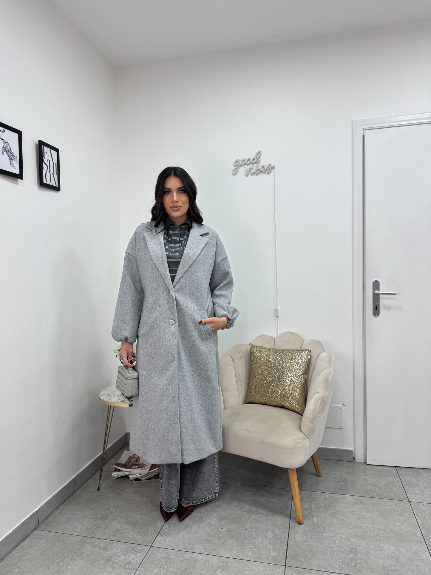 Cappotto Cool Grigio