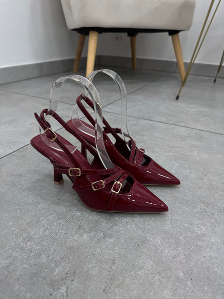 Slingback Burgundy