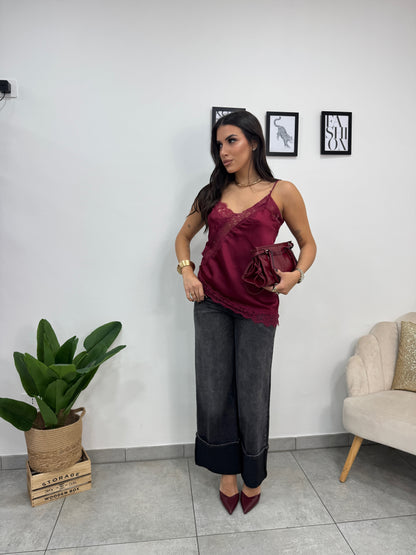 Top Annabelle Bordeaux