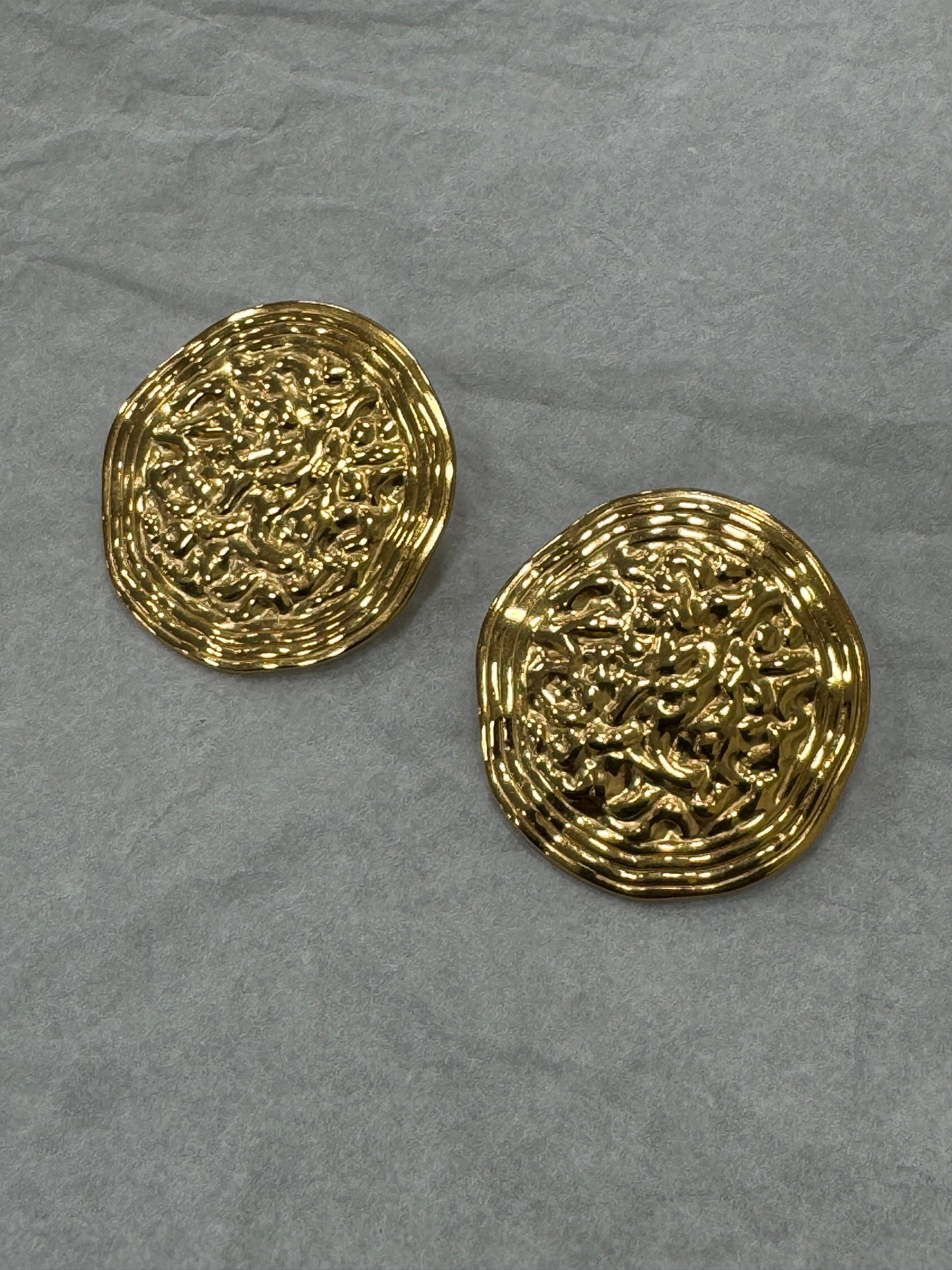 Orecchini Bottone Gold