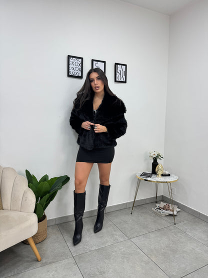 Ecopelliccia Piccadilly Nera